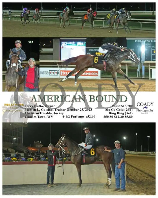 American Bound - 10-25-23 R06 Ct Hollywood Casino At Charles Town Races
