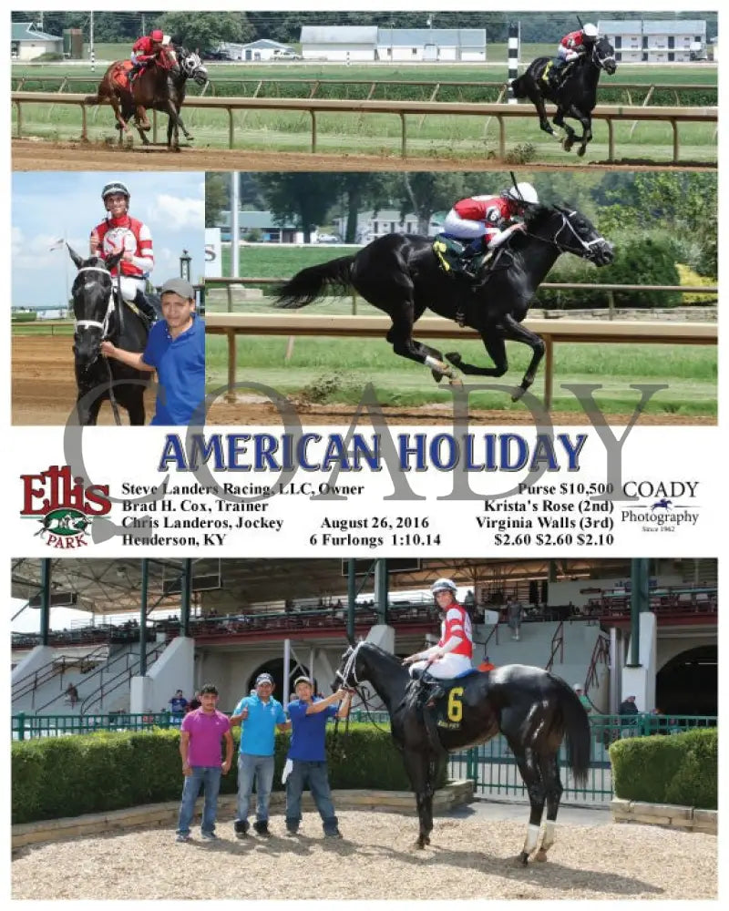 AMERICAN HOLIDAY - 082616 - Race 03 - ELP - Coady Media - Kurtis Coady Photography