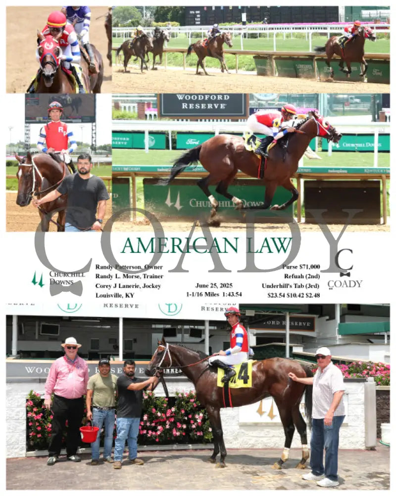 AMERICAN LAW - 06-25-25 - R03 - CD Churchill Downs