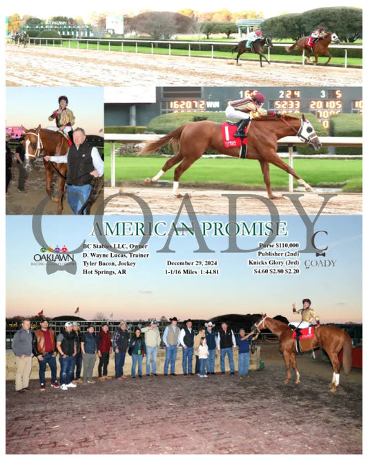 American Promise - 12-29-24 R10 Op Oaklawn Park