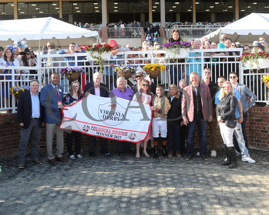 AMERICAN PROMISE - The Virginia Derby - 03-15-25 - R09 - CNL - Presentation 01 Colonial Downs