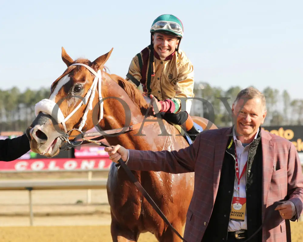 AMERICAN PROMISE - The Virginia Derby - 03-15-25 - R09 - CNL - Walk In 02 Colonial Downs