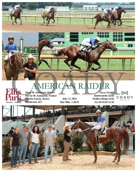 American Raider - 07-13-24 R06 Elp Ellis Park
