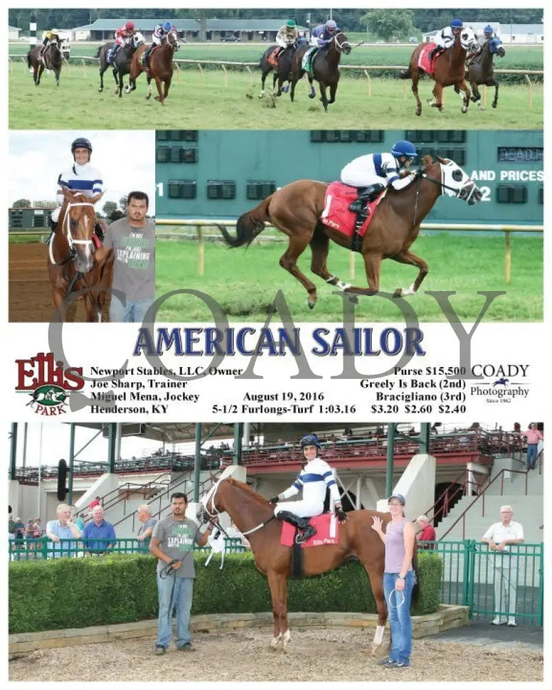 AMERICAN SAILOR - 081916 - Race 03 - ELP - Coady Media - Kurtis Coady Photography