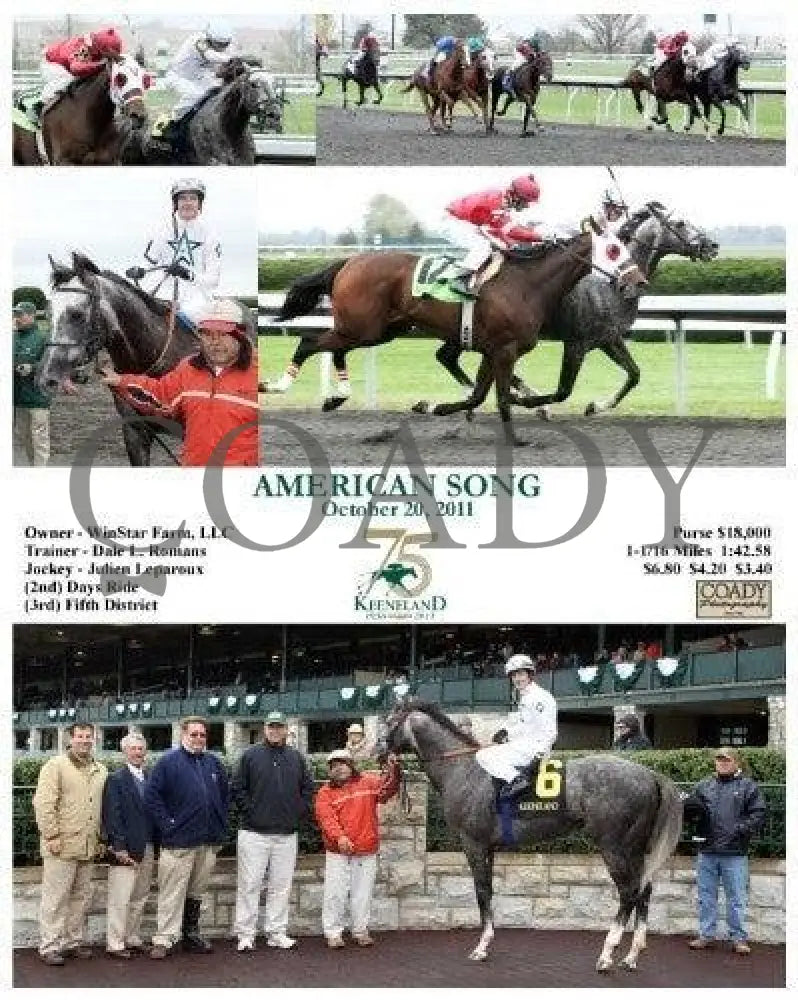 American Song - 102011 Keeneland