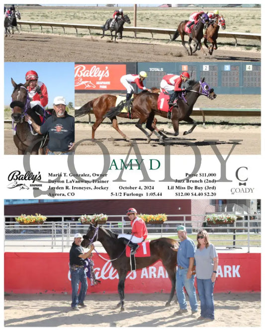 Amy D - 10-04-24 R05 Arp Arapahoe Park