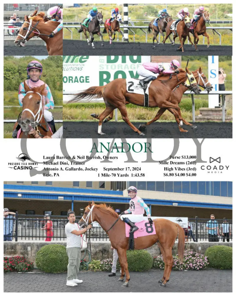 Anador - 09-17-24 R02 Pid Presque Isle Downs