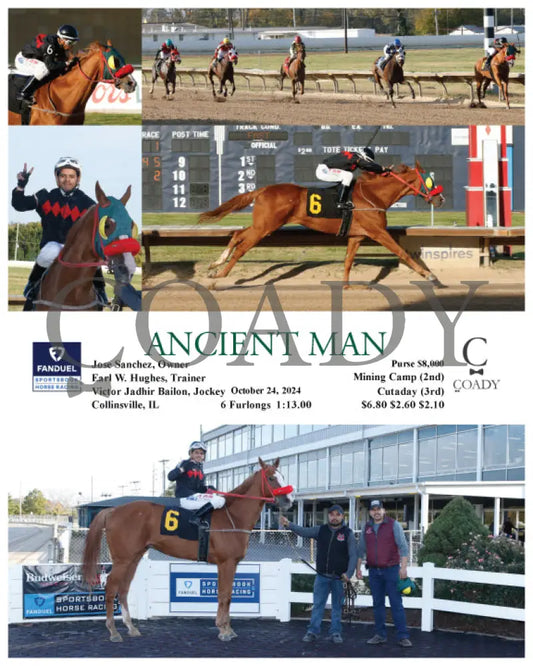 Ancient Man - 10-24-24 R01 Fan Fanduel Sportsbook Horse Racing