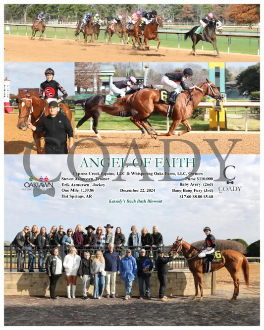 Angel Of Faith - Kassidy’s Bach Bash Blowout 12-22-24 R04 Op Oaklawn Park
