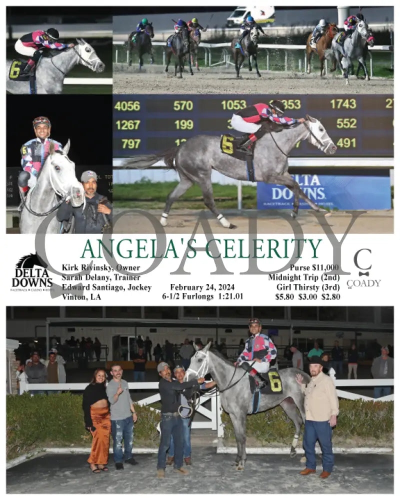 Angela’s Celerity - 02 - 24 - 24 R04 Ded Delta Downs