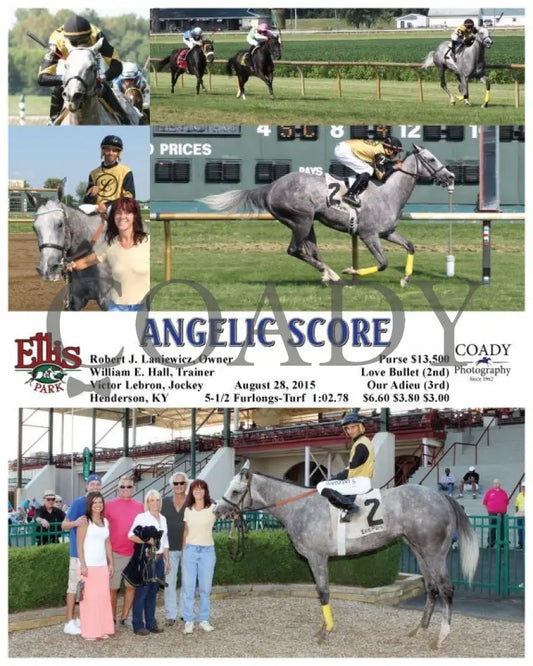 Angelic Score - 082815 Race 07 Elp Ellis Park