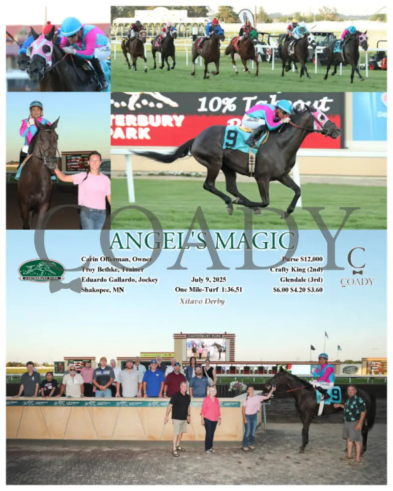 ANGEL’S MAGIC - 07-09-25 - R07 - CBY Canterbury Park