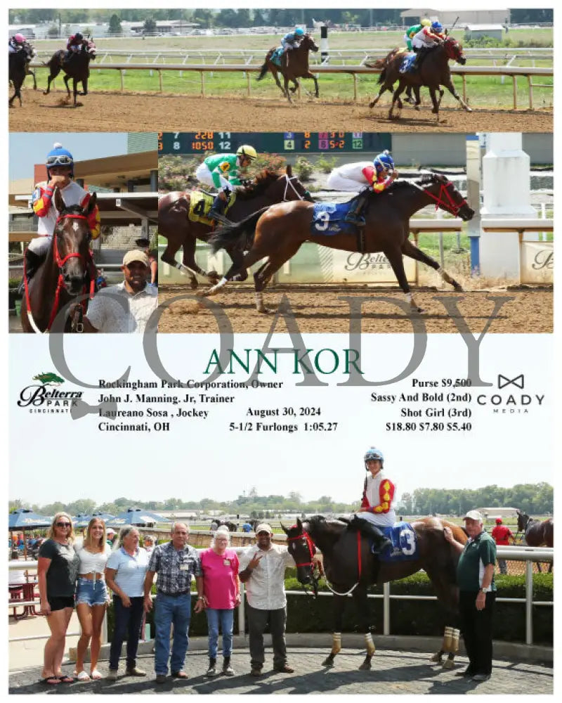 Ann Kor - 083024 Race 04 Btp Belterra Park