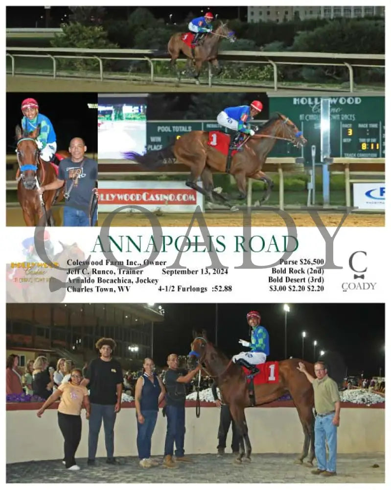 Annapolis Road - 09-13-24 R03 Ct Hollywood Casino At Charles Town Races
