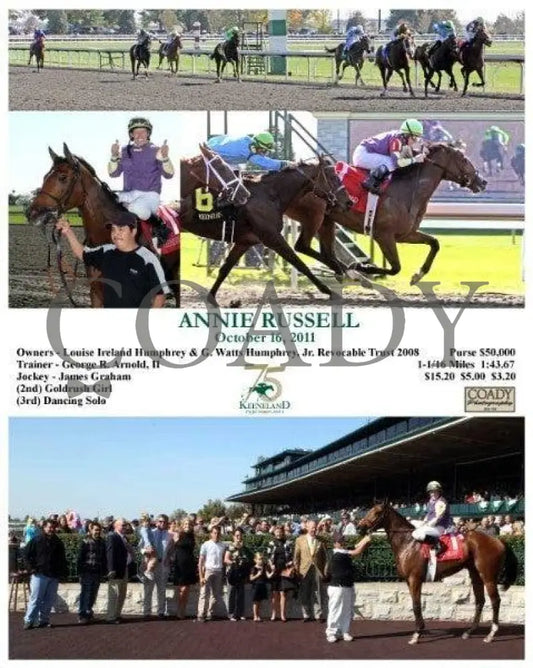 Annie Russell - 101611 Keeneland