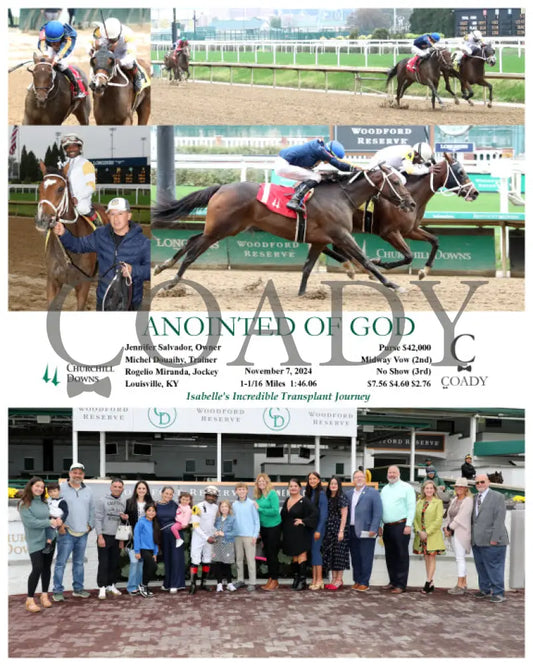 Anointed Of God - 11-07-24 R02 Cd Group Churchill Downs