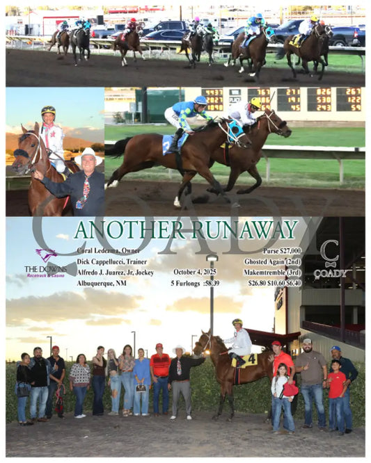 ANOTHER RUNAWAY - 10-04-25 - R02 - ALB Downs at Albuquerque