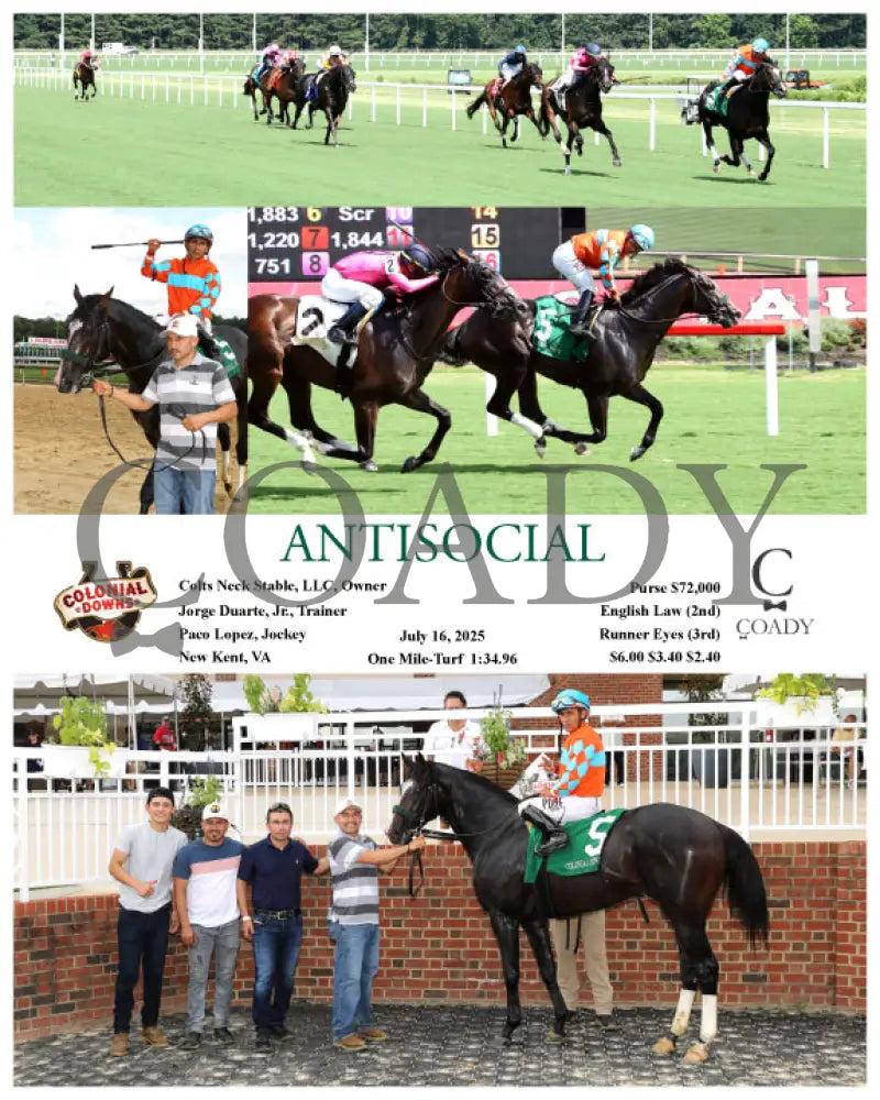 ANTISOCIAL - 07-16-25 - R08 - CNL Colonial Downs