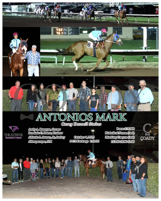 ANTONIOS MARK - Casey Darnell Stakes - 10-04-25 - R05 - ALB Downs at Albuquerque