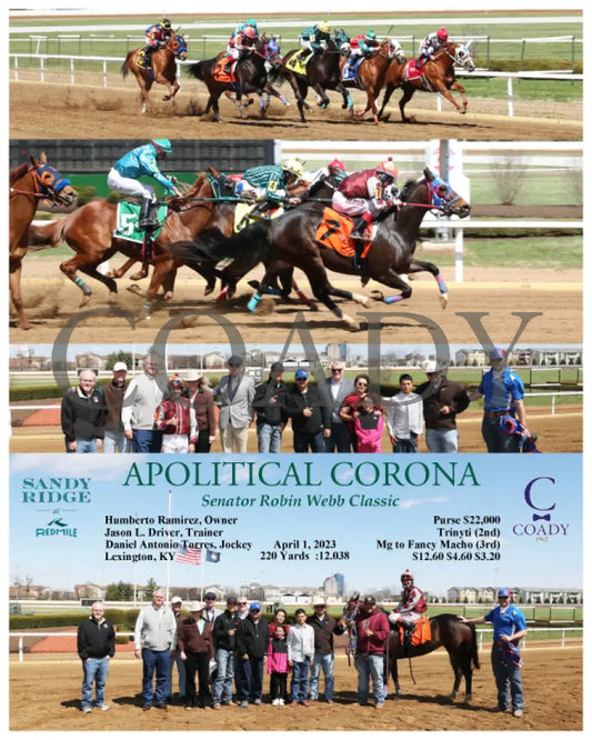 Apolitical Corona - Senator Robin Webb Classic 04-01-23 R02 Srm Photograph