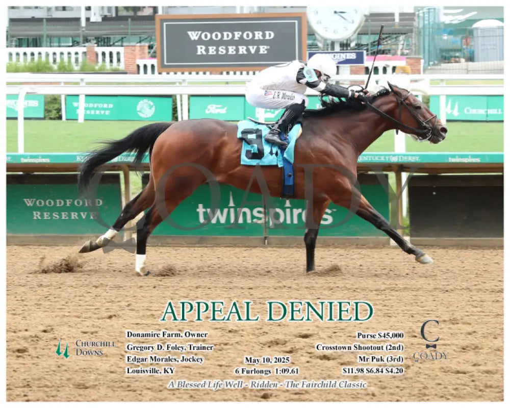 APPEAL DENIED - 05-10-25 - R06 - CD - Action Churchill Downs