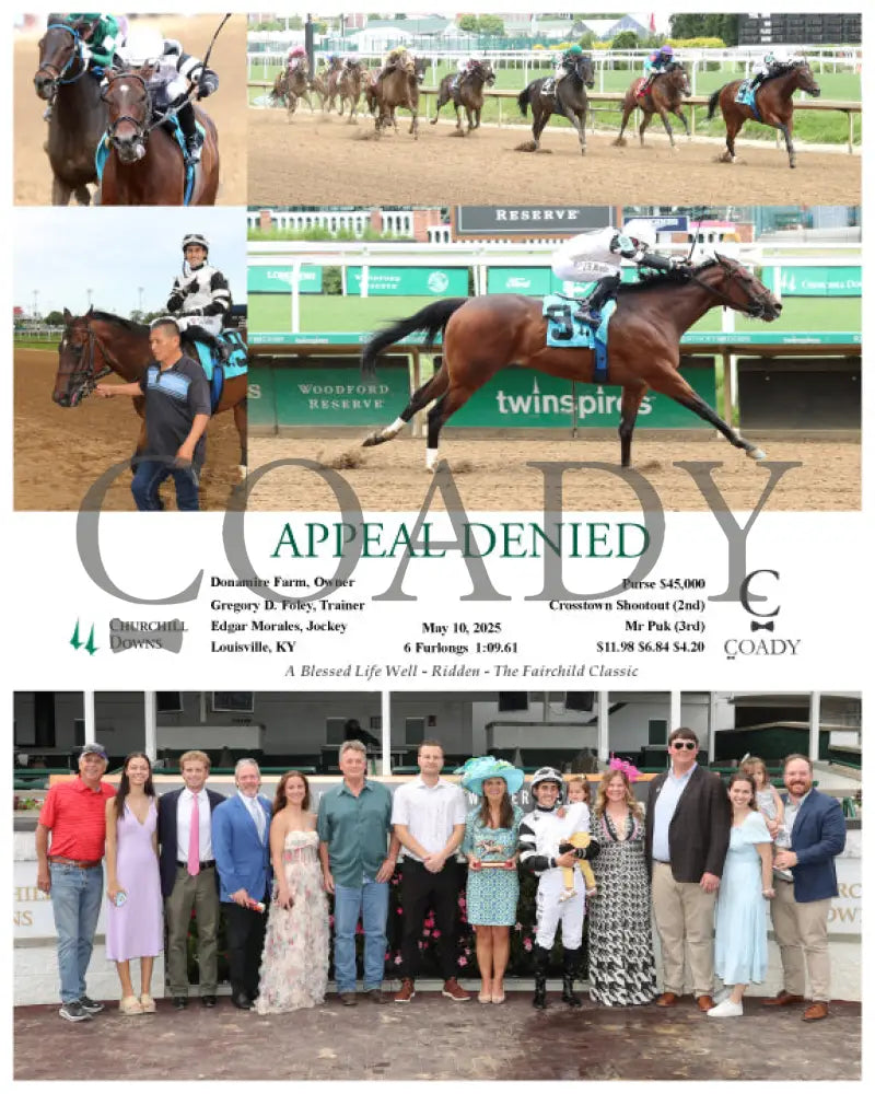 APPEAL DENIED - 05-10-25 - R06 - CD - Group Churchill Downs