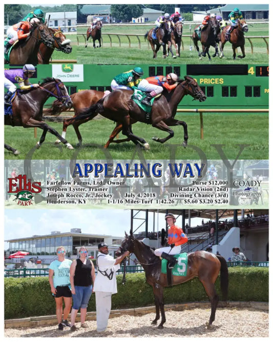 Appealing Way - 070418 Race 04 Elp Ellis Park