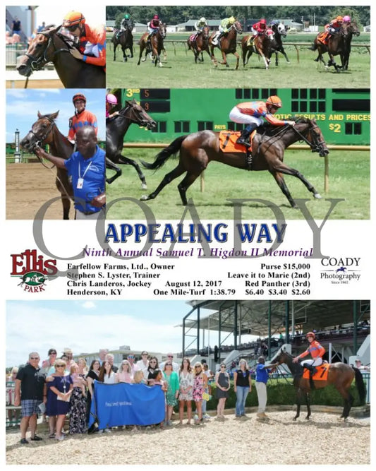 Appealing Way - 081217 Race 03 Elp Ellis Park