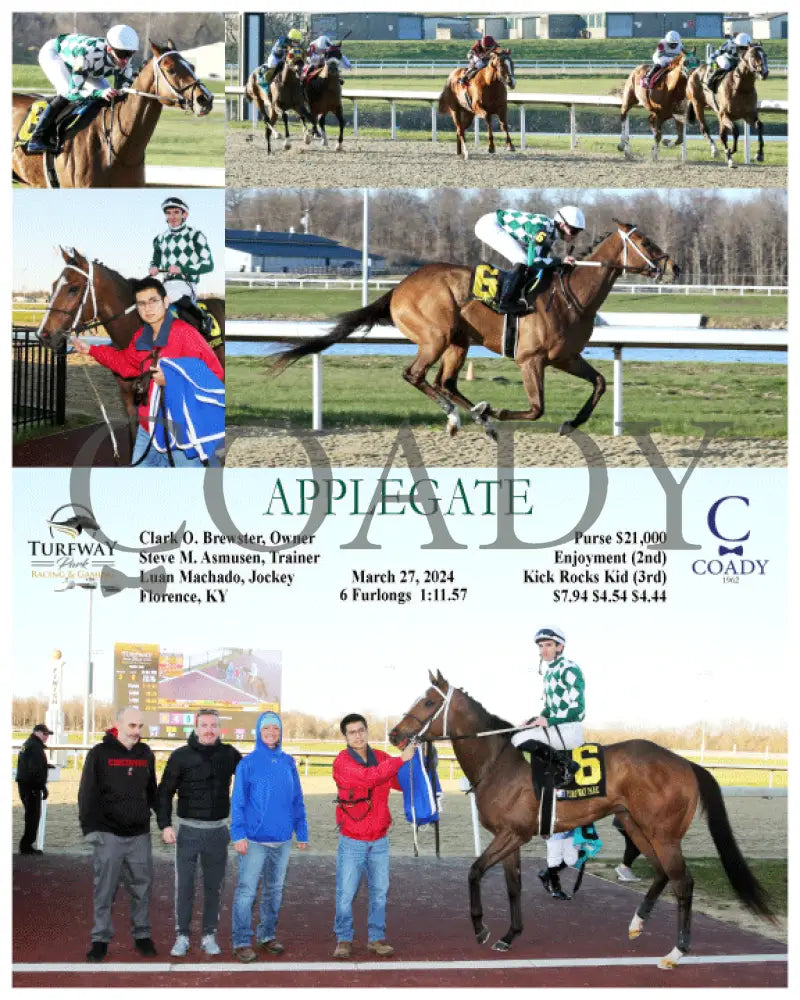 Applegate - 03 - 27 - 24 R03 Tp Turfway Park
