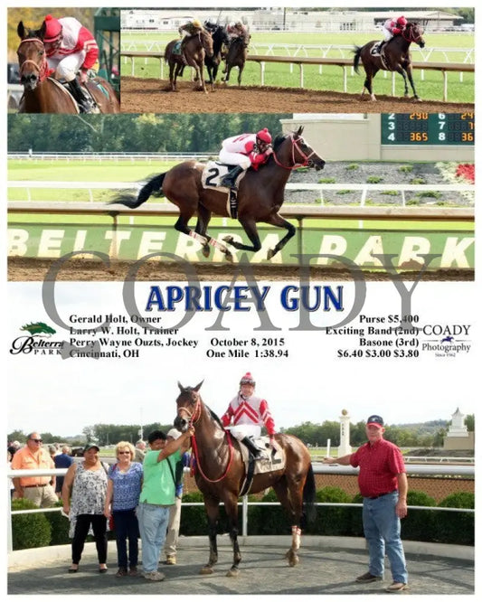 Apricey Gun - 100815 Race 03 Btp Belterra Park