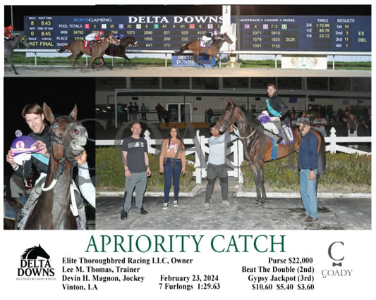 Apriority Catch - 02 - 23 - 24 R08 Ded Delta Downs