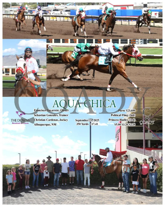 AQUA CHICA - 09-21-25 - R03 - ALB Downs at Albuquerque