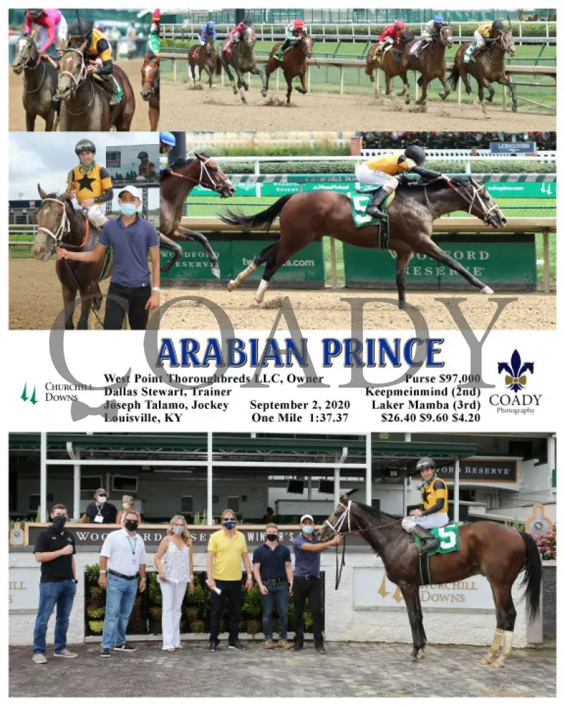 Arabian Prince - 09-02-20 R06 Cd Churchill Downs