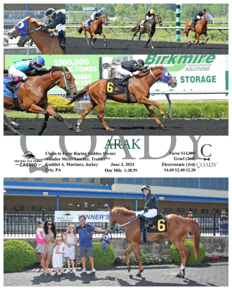 Arak - 06-03-24 R03 Pid Presque Isle Downs