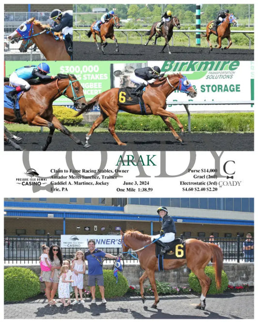 Arak - 06-03-24 R03 Pid Presque Isle Downs