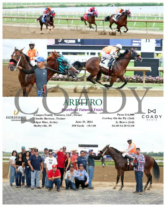 Arbitro - Heartland Futurity Trials 06-29-24 R11 Ind Indiana Grand