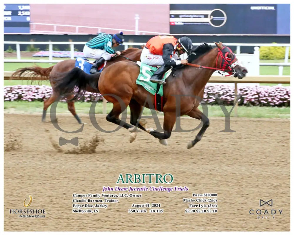 Arbitro - John Deere Juvenile Challenge Trials 08-31-24 R02 Ind Action Indiana Grand
