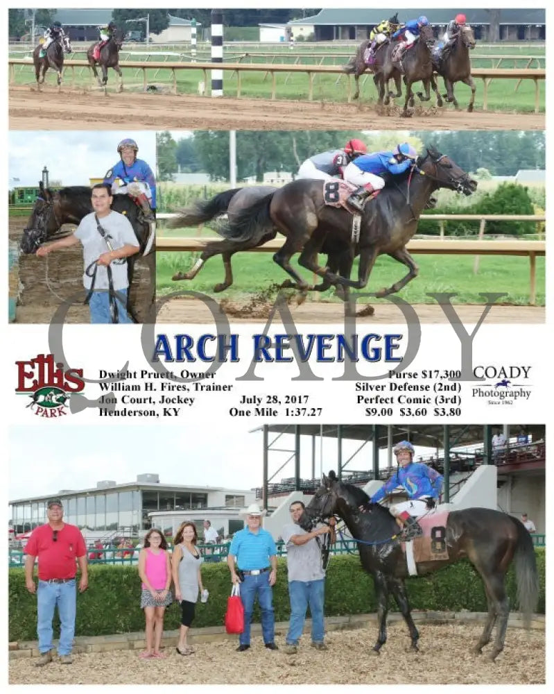Arch Revenge - 072817 Race 07 Elp Ellis Park