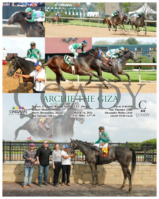 Archie The Giza - 031424 Race 07 Op Oaklawn Park