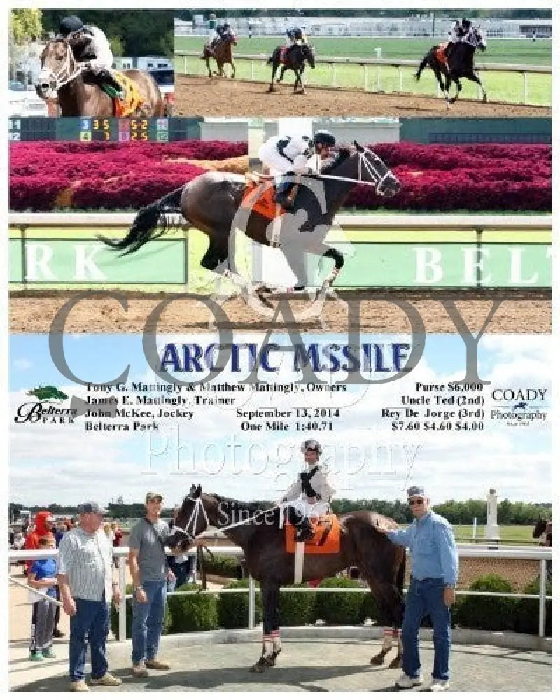 Arctic Mssile - 091314 Race 02 Btp Belterra Park