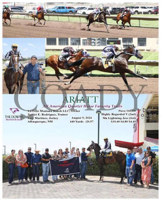 Ariatt - All American Quarter Horse Futurity Trials 08-09-24 R05 Alb Downs At Albuquerque