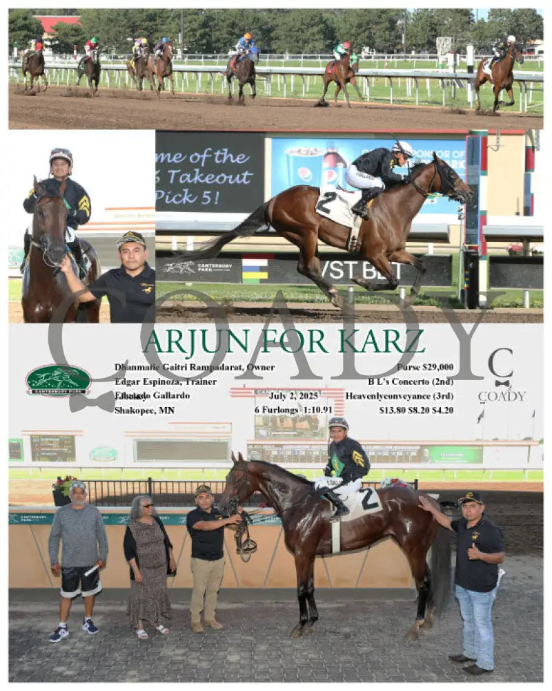 ARJUN FOR KARZ - 07-02-25 - R03 - CBY Ruidoso Downs