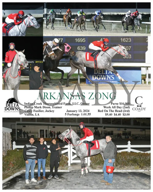 Arkansas Zong - 01-13-24 R09 Ded Delta Downs
