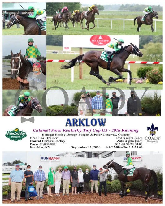 Arklow - Calumet Farm Kentucky Turf Cup G3 29Th Running 09-12-20 R10 Kd Downs