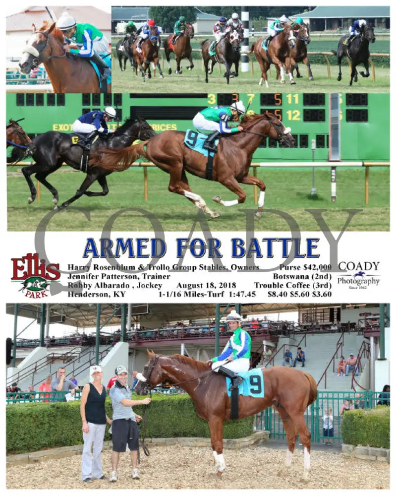 ARMED FOR BATTLE - 081818 - Race 08 - ELP - Coady Media - Kurtis Coady Photography