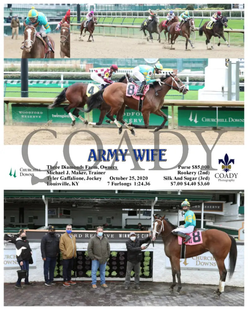 Army Wife - 10-25-20 R02 Cd Churchill Downs