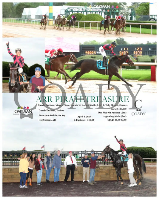 ARR PIRATETREASURE - 04-04-25 - R09 - OP Oaklawn Park