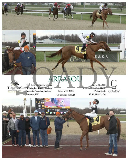 ARRASOU - 03-21-25 - R02 - TP Turfway Park