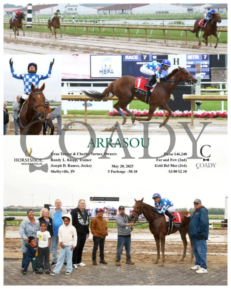 ARRASOU - 05-20-25 - R07 - IND Indiana Grand