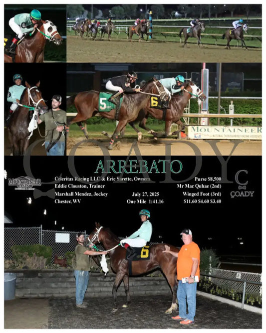 ARREBATO - 07-27-25 - R06 - MNR Mountaineer Park